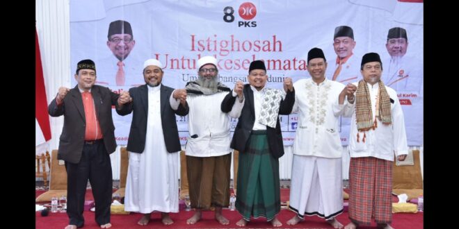 PKS Adakan Istighosah untuk Keselamatan Umat, Bangsa, dan Dunia