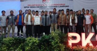Beri Ruang Pemuda untuk Berpolitik, DPW PKS Lampung Gelar Talkshow dan Pelantikan Gema