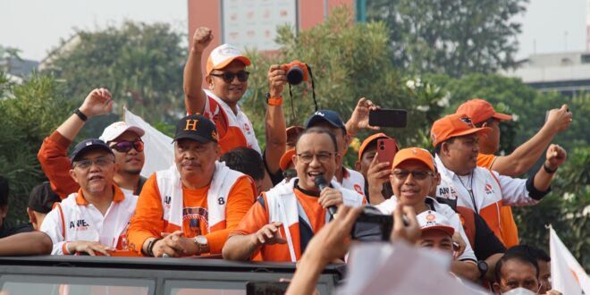 Tumpah Ruah, Masyarakat Kota Bekasi Sambut Anies Baswedan Usai Plt Wali Kota Batalkan Senam Bersama di Stadion Patriot – DPW PKS Jawa Barat