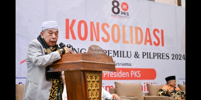 Cucu Pendiri NU Tutup Konsolidasi Pemenangan PKS di Mojokerto dengan Doa