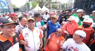 Ketua PKS Jatim Dampingi Sekjen PKS Habib Abu Bakar al Habsy, Sukseskan Mlaku Bareng AMIN
