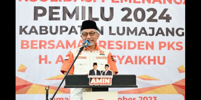 Konsolidasi Kader Lumajang, Presiden PKS Sebut Tiga Hal yang Membuat PKS dan AMIN Menang
