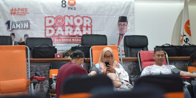 PKS Jabar Berikan Kontribusi Sosial Melalui Kegiatan Donor Darah Bulanan – DPW PKS Jawa Barat
