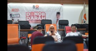 PKS Jabar Berikan Kontribusi Sosial Melalui Kegiatan Donor Darah Bulanan