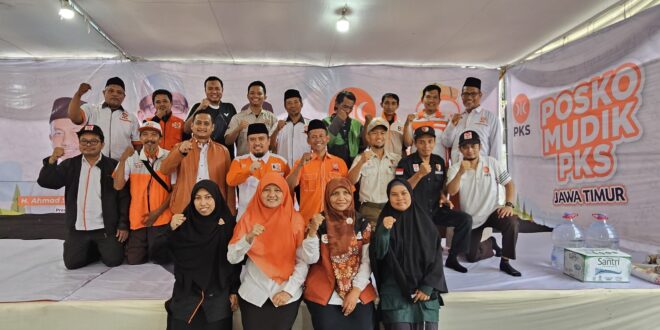 Launching Posko Mudik, PKS Jatim: Teguhkan Pelayanan kepada Masyarakat