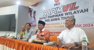 Rapimwil PKS Jatim, Bahas Pemenangan Khofifah-Emil dan 38 Paslon Kab/Kota