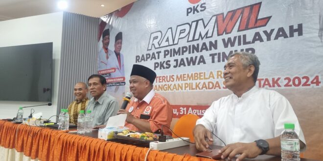 Rapimwil PKS Jatim, Bahas Pemenangan Khofifah-Emil dan 38 Paslon Kab/Kota