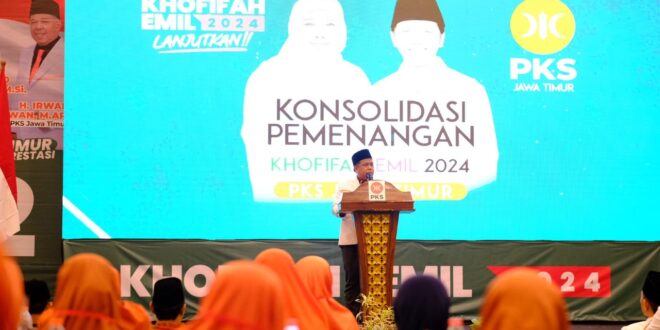 PKS Jatim Konsolidasikan Ribuan Kader Serentak di 5 Titik di Jawa Timur Menangkan Khofifah-Emil dan Cakada yang Diusung