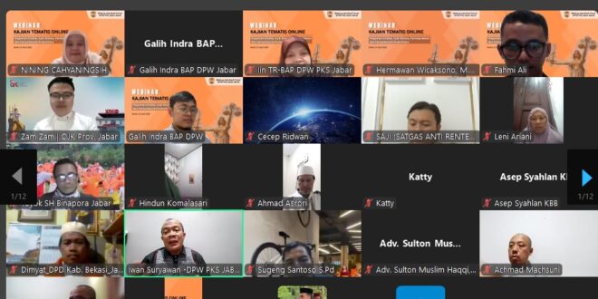Pinjol dan Judol Sudah Darurat, Saatnya Melek Hukum – DPW PKS Jawa Barat